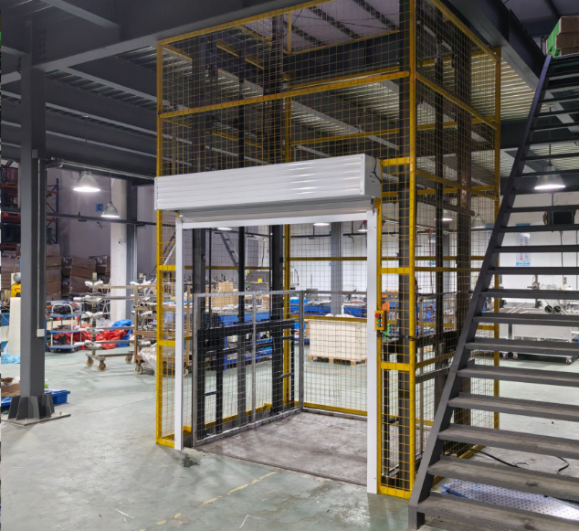 浦城食品厂物料提升