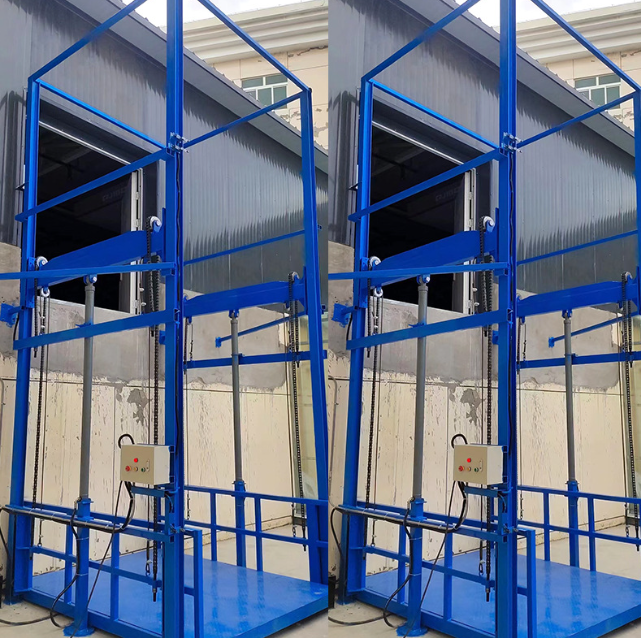 浦城导轨式升降货梯